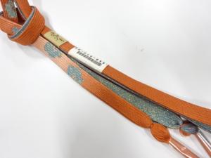 未使用品　正絹　手組帯締め